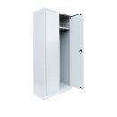 L&uuml;llmann&reg; XL Mehrzweckschrank mit Fl&uuml;gelt&uuml;ren - Garderobe - Fachb&ouml;den - wei&szlig;