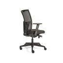 B&uuml;rostuhl B&uuml;ro-Drehstuhl  980-1125 x 485 x 440 mm  Schwarz 210350