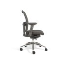 Büro-Drehstuhl Bürostuhl Schreibtischstuhl 990-1135 x 485 x 440 mm Schwarz