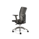 B&uuml;ro-Drehstuhl mit Lordosenst&uuml;tze B&uuml;rostuhl 990-1135 x 485 x 440 mm Schwarz 210380