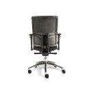 B&uuml;ro-Drehstuhl mit Lordosenst&uuml;tze B&uuml;rostuhl 990-1135 x 485 x 440 mm Schwarz 210380