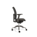 B&uuml;ro-Drehstuhl mit Lordosenst&uuml;tze B&uuml;rostuhl 990-1135 x 485 x 440 mm Schwarz 210380