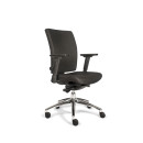 B&uuml;ro-Drehstuhl mit Lordosenst&uuml;tze B&uuml;rostuhl 990-1135 x 485 x 440 mm Schwarz 210380