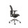 Büro-Drehstuhl mit Lordosenstütze Bürostuhl 990-1135 x 485 x 440 mm Schwarz 210380