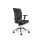 Büro-Drehstuhl mit Lordosenstütze Bürostuhl 990-1135 x 485 x 440 mm Schwarz 210380
