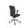 Büro-Drehstuhl mit Lordosenstütze Bürostuhl 990-1135 x 485 x 440 mm Schwarz 210380