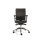 Büro-Drehstuhl mit Lordosenstütze Bürostuhl 990-1135 x 485 x 440 mm Schwarz 210380
