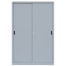 L&uuml;llmann&reg; Aktenschrank Schiebet&uuml;r - 5 Ordnerh&ouml;hen - grau