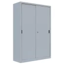 L&uuml;llmann&reg; Aktenschrank Schiebet&uuml;r - 5 Ordnerh&ouml;hen - grau