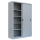 Lüllmann® Aktenschrank Schiebetür - 5 Ordnerhöhen - grau