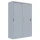 Lüllmann® Aktenschrank Schiebetür - 5 Ordnerhöhen - grau