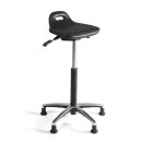 Ergonomische Stehhilfe Stehsitz 640-900 mm PU-Sitz Alu...