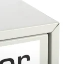 L&uuml;llmann&reg; AED - Defibrillator Schrank, 400 x 400 x 200 mm, lichtgrau