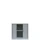 Lüllmann® Rollladenschrank - 1,5 Ordnerhöhen - Breite 800 mm - grau