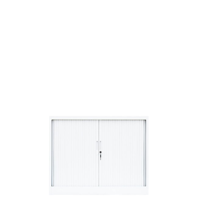 Querrollladenschrank Sideboard 100cm breit Aktenschrank Rollladenschrank 75x100x45,7cm