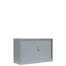 L&uuml;llmann&reg; Rollladenschrank - 1,5 Ordnerh&ouml;hen - Breite 1200 mm - grau