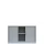 Lüllmann® Rollladenschrank - 1,5 Ordnerhöhen - Breite 1200 mm - grau
