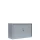 Lüllmann® Rollladenschrank - 1,5 Ordnerhöhen - Breite 1200 mm - grau