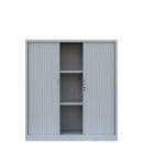 L&uuml;llmann&reg; Rollladenschrank - 3 Ordnerh&ouml;hen - Breite 1200 mm - grau