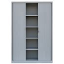 L&uuml;llmann&reg; Rollladenschrank - 5 Ordnerh&ouml;hen - Breite 1200 mm - grau