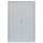 Lüllmann® Rollladenschrank - 5 Ordnerhöhen - Breite 1200 mm - grau
