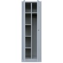 Kleider-Wäsche-Schrank mit Garderobenteil Spind Spint...