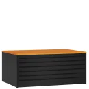 Zeichnungsschrank DIN A0 - 6 Schubladen - schwarz