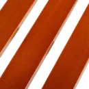 Sitzbankuntergestell mit Schuhrost - Sitzauflagen buche - 400 x 315 x 800 mm - lichtgrau