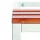 Untergestell mit Sitzbankauszug - Sitzauflagen buche - 400 x 415 x 800 mm - lichtgrau