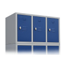 Metall Aufsatzschrank mit 3 Fächern - 500 x 885 x 500 mm - abschließbar