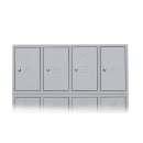 Metall Aufsatzschrank mit 4 Fächern inkl....
