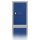Aufsatzschrank - 500 x 415 x 500 mm - abschließbar - für Kleiderspind grau/blau
