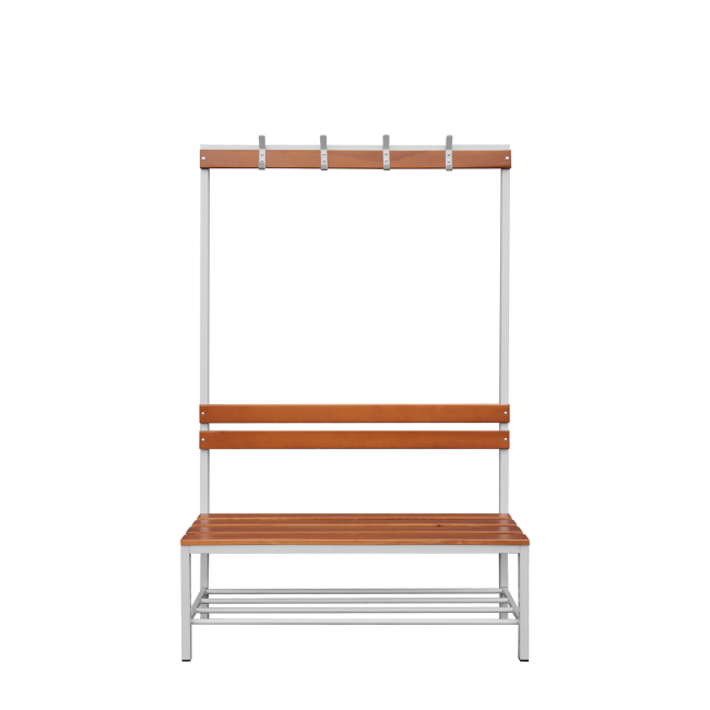 Umkleidebank Sitzbankgarderobe 400-1825 x 1200 x 400 mm...