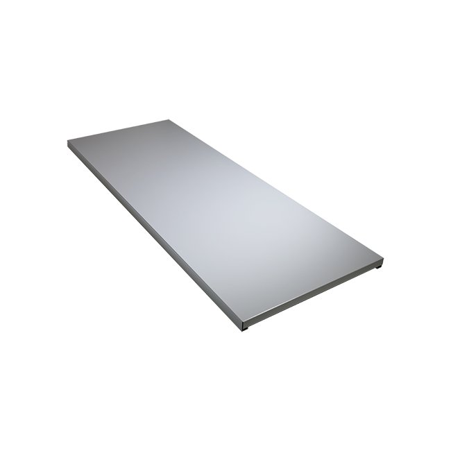 Fachboden für Flügeltürenschrank B 1200 x T 600 mm, 530032  lichtgrau