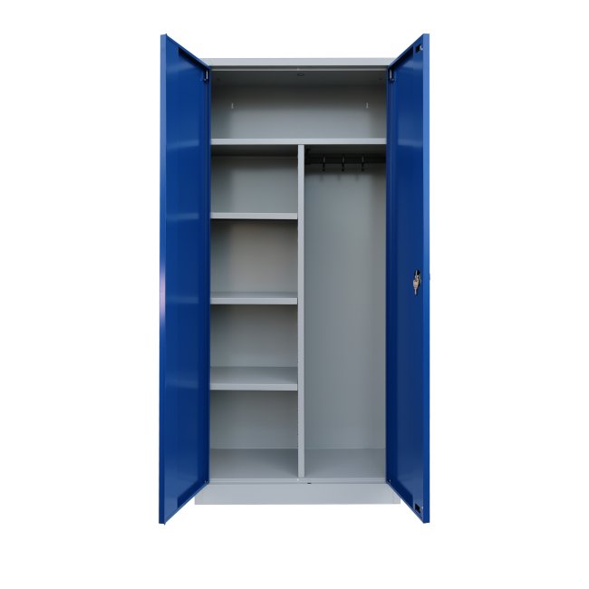 Lüllmann® Mehrzweckschrank mit Flügeltüren - Garderobe - Fachböden