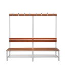 Umkleidebank Sitzbankgarderobe 400-1825 x 2000 x 400 mm...
