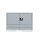 Aufsatzschrank mit Flügeltüren und Zylinderschloss mit Drehgriff - 450 x 800 x 383 mm - lichtgrau