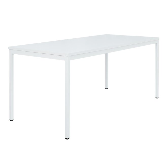 Schreibtisch Besprechungstisch Computertisch Konferenztisch 160x80cm weiß  331107