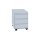 Rollcontainer Frontgriffleiste 3 Schubladen 550 x 415 x 590 mm grau X-505150