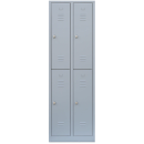Lüllmann® Metallspind mit 4 Fächern - H...