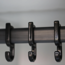 L&uuml;llmann&reg; Metallspind mit 4 F&auml;chern - H 1950 mm - grau