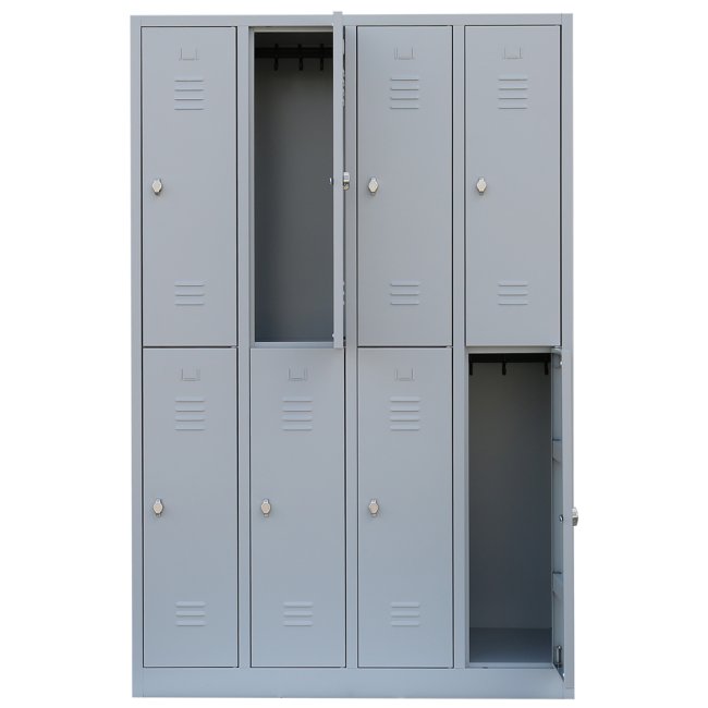 Steelboxx 8 Fächer Spind Umkleideschrank Fächerschrank, € 429,90