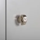 Kleiderspind aus Metall f&uuml;r 1 Person - Breite 590 mm - grau
