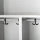 Kleiderspind aus Metall für 1 Person - Breite 590 mm - grau