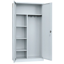 Innenansicht Spind Mehrzweckschrank Kleiderspind abschlie&szlig;bar 1950 x 925 x 422 mm grau X-545540