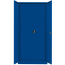 Metallschrank Set 180 + 195 abschlie&szlig;bar blau