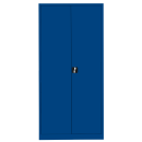 Metallschrank Set 180 + 195 abschlie&szlig;bar blau