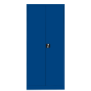 Metallschrank Set 180 + 195 abschlie&szlig;bar blau
