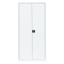 Metallschrank Set 180 + 195 abschließbar weiß