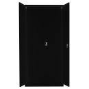 Metallschrank Set 180 + 195 abschließbar schwarz